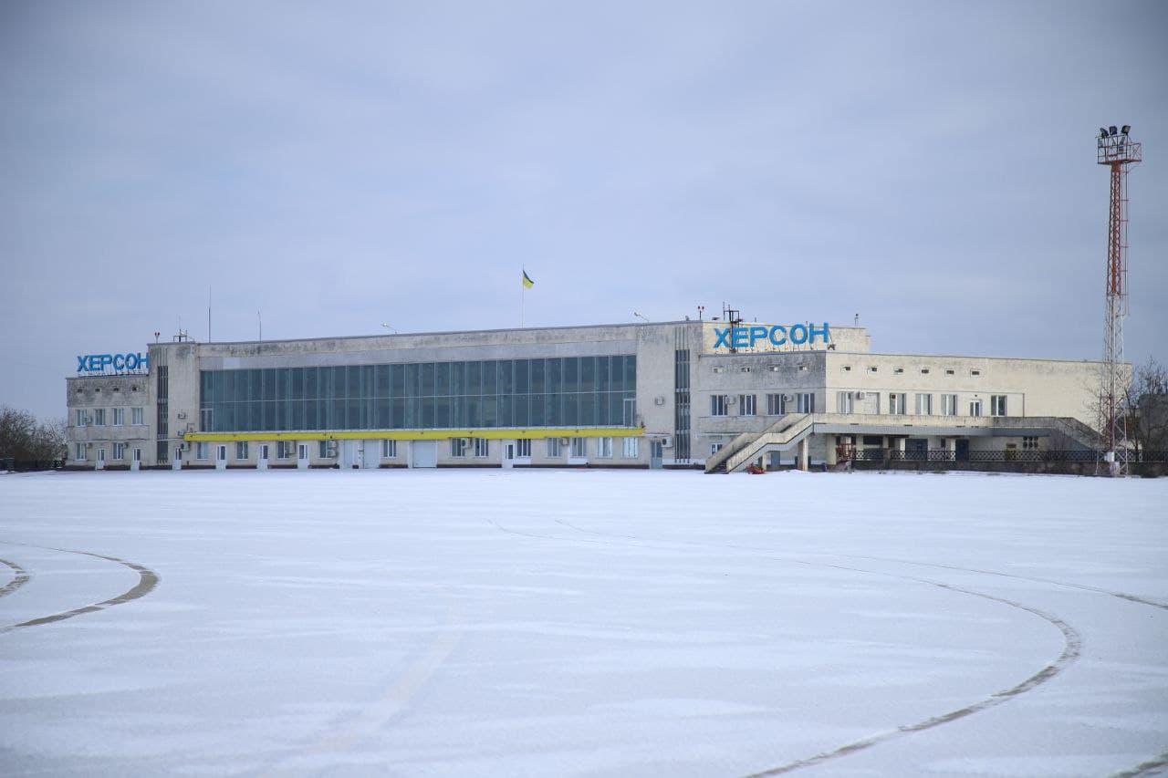 Аеропорт “Херсон” після реконструкції планує прийняти перший авіарейс уже в березні 